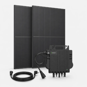 Balkon-Stromaggregat 920 Wp / 800 W, Komplettset